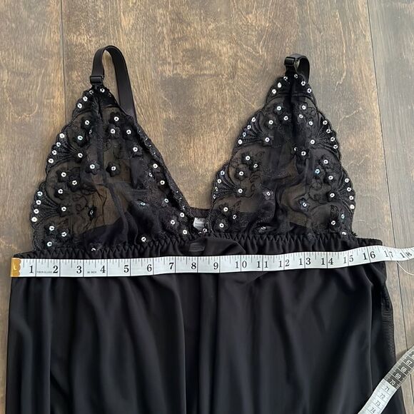 New Sexy Women's Large Steel Plate Chest Sleepwear Lingerie - Picture 5 of 9